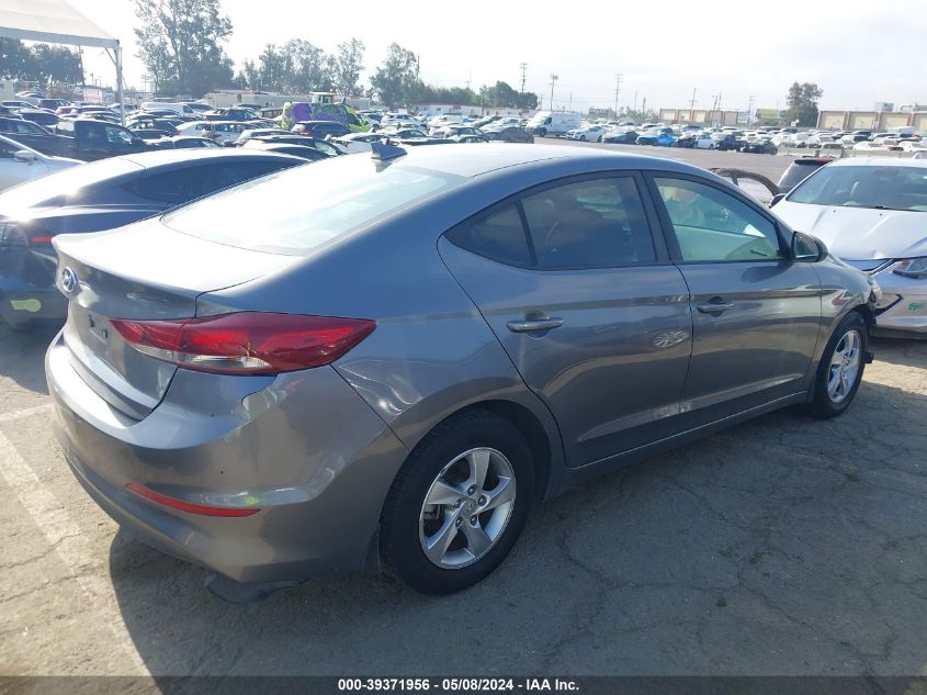 2018 Hyundai Elantra Sel/Value/Limited VIN: 5NPD84LF0JH279522 Lot: 39371956