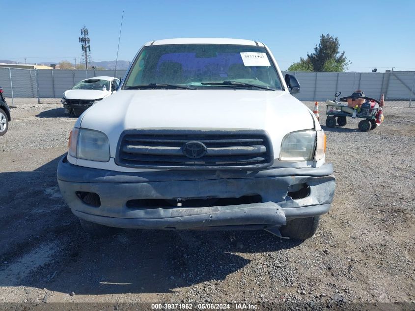 2000 Toyota Tundra VIN: 5TBJN3210YS075229 Lot: 39371962