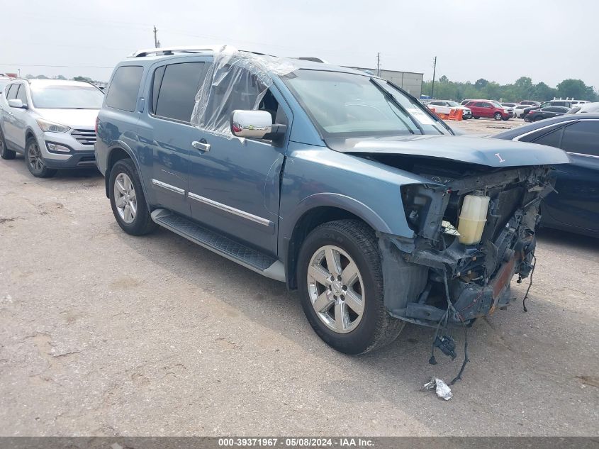 2011 Nissan Armada Platinum VIN: 5N1BA0ND3BN600403 Lot: 39371967