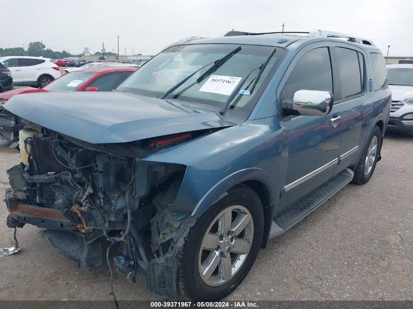 2011 Nissan Armada Platinum VIN: 5N1BA0ND3BN600403 Lot: 39371967