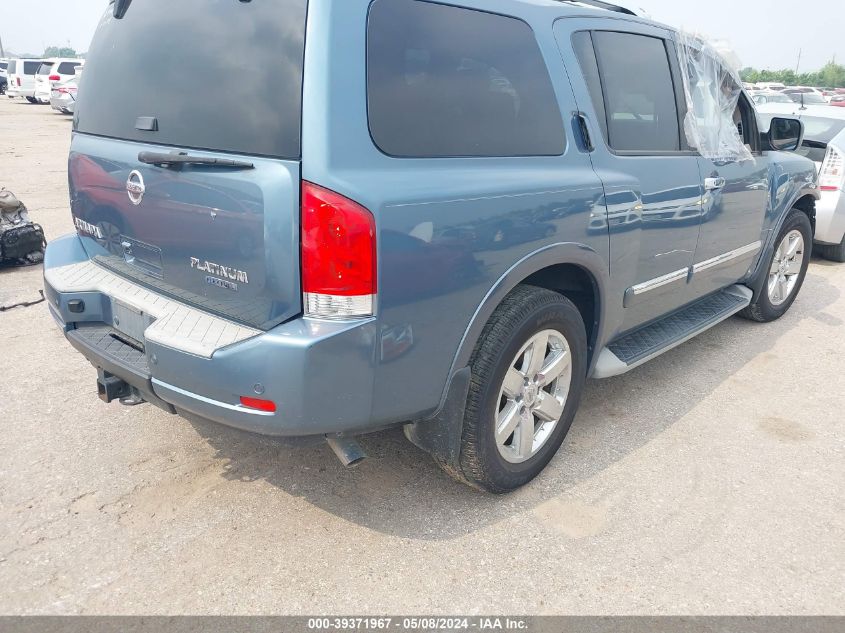 2011 Nissan Armada Platinum VIN: 5N1BA0ND3BN600403 Lot: 39371967