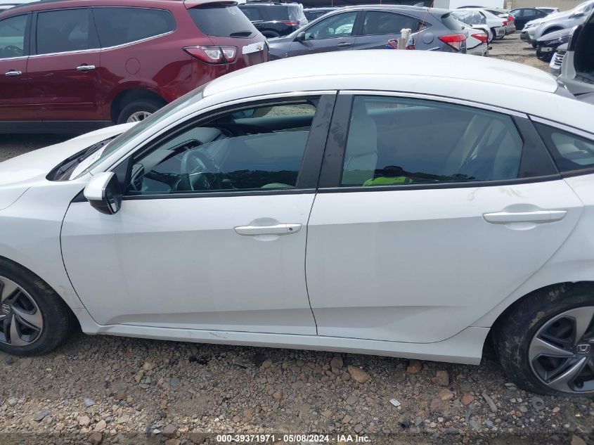 2019 Honda Civic Lx VIN: 2HGFC2F66KH558749 Lot: 39371971