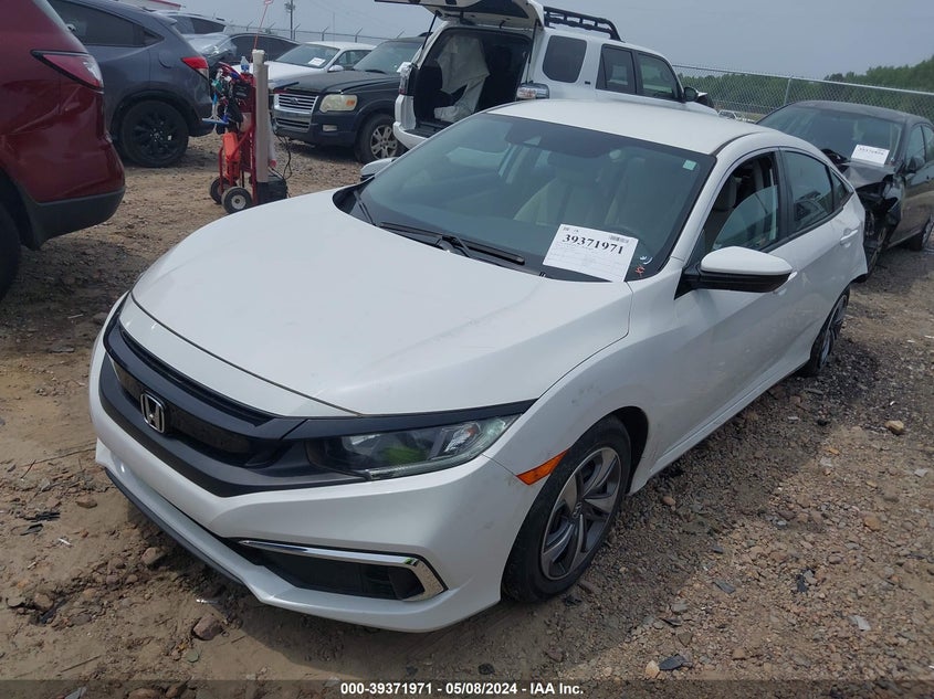 VIN 2HGFC2F66KH558749 2019 HONDA CIVIC LX