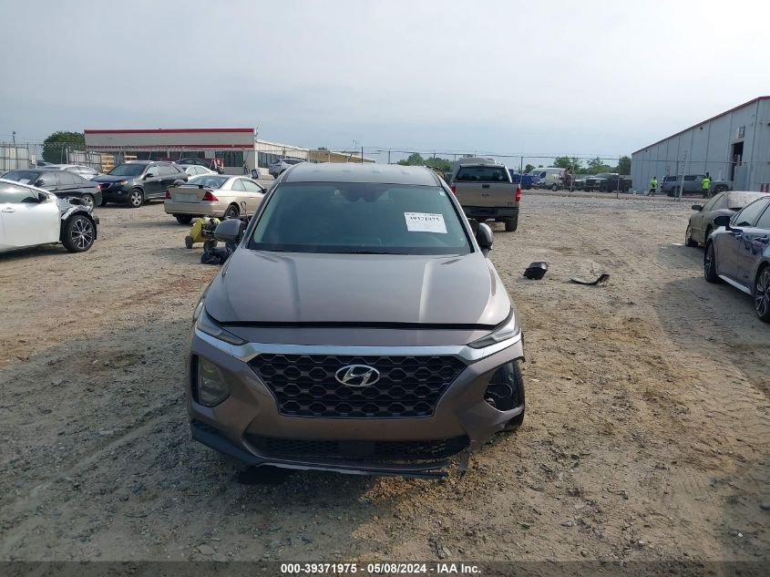 2019 Hyundai Santa Fe Se VIN: 5NMS23AD1KH020704 Lot: 39371975