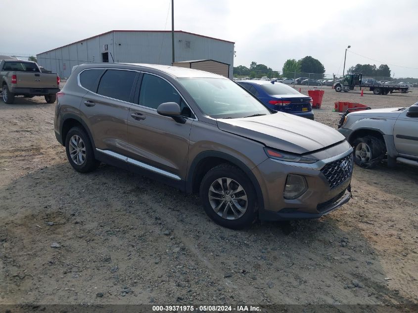 2019 Hyundai Santa Fe Se VIN: 5NMS23AD1KH020704 Lot: 39371975