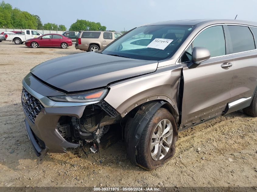 2019 Hyundai Santa Fe Se VIN: 5NMS23AD1KH020704 Lot: 39371975