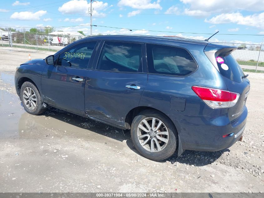 2014 Nissan Pathfinder S VIN: 5N1AR2MM7EC668284 Lot: 39371984