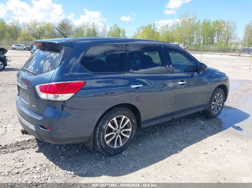 2014 Nissan Pathfinder S VIN: 5N1AR2MM7EC668284 Lot: 39371984