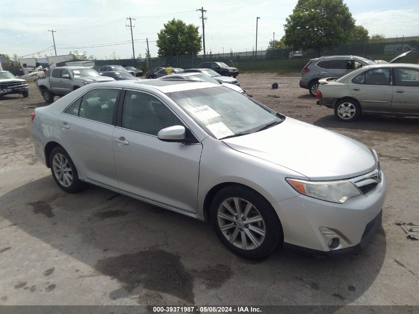 2012 Toyota Camry Xle VIN: 4T4BF1FK0CR191634 Lot: 39371987