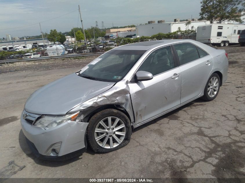 2012 Toyota Camry Xle VIN: 4T4BF1FK0CR191634 Lot: 39371987