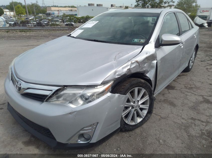 2012 Toyota Camry Xle VIN: 4T4BF1FK0CR191634 Lot: 39371987