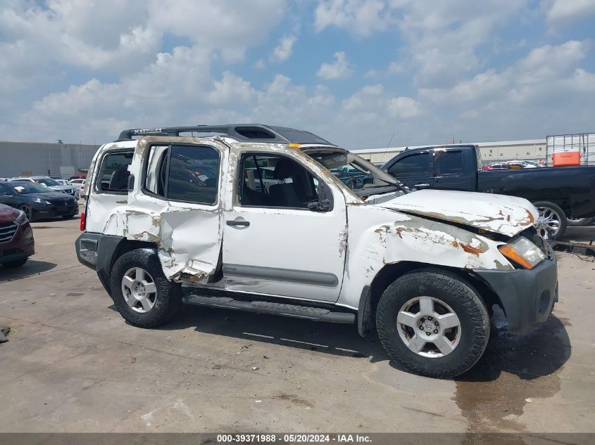 2005 Nissan Xterra S VIN: 5N1AN08U85C640939 Lot: 39371988