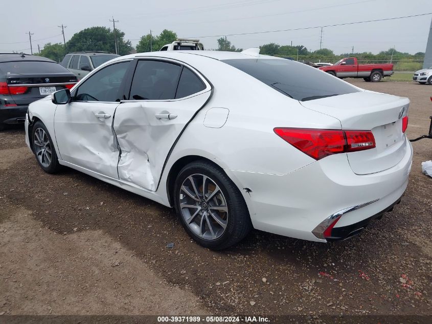 2019 Acura Tlx Standard VIN: 19UUB2F38KA001632 Lot: 39371989