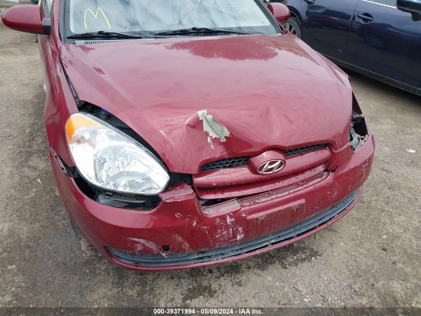 2007 Hyundai Accent Gs VIN: KMHCM36C77U045116 Lot: 39371994