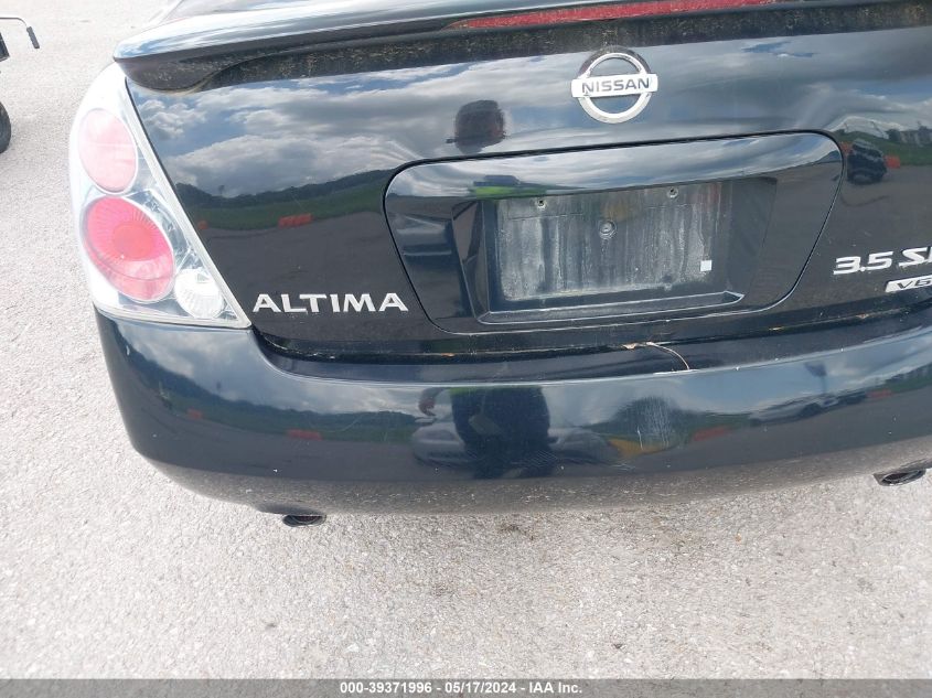 2006 Nissan Altima 3.5 Se VIN: 1N4BL11DX6C124264 Lot: 39371996