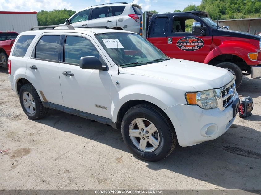 2008 Ford Escape Hybrid VIN: 1FMCU59H48KA24370 Lot: 39371998