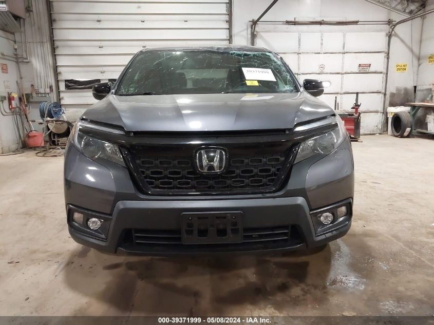 2019 Honda Passport Ex-L VIN: 5FNYF8H54KB025763 Lot: 39371999