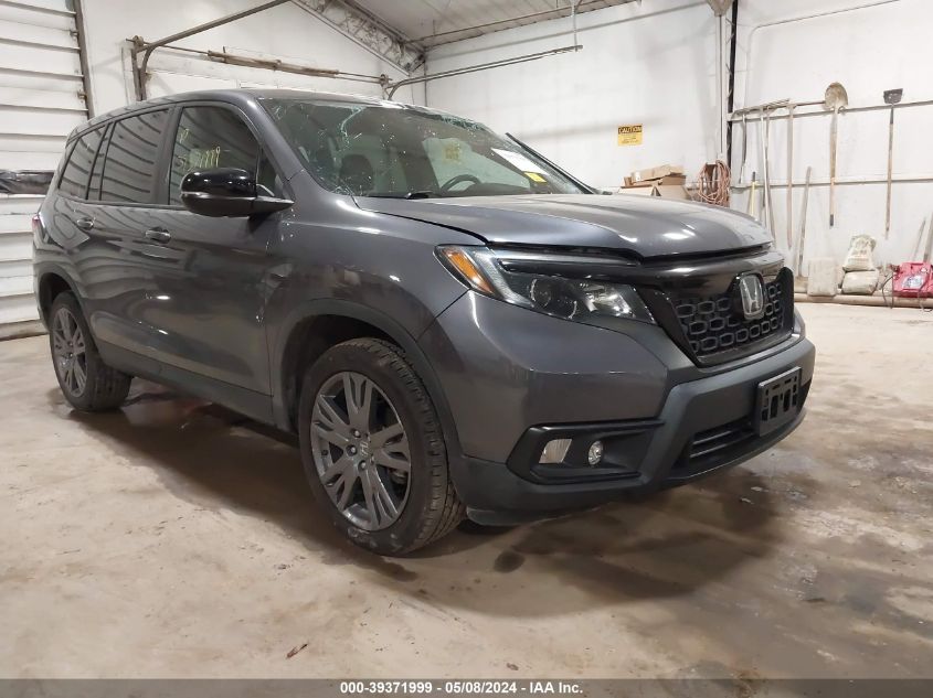 2019 Honda Passport Ex-L VIN: 5FNYF8H54KB025763 Lot: 39371999