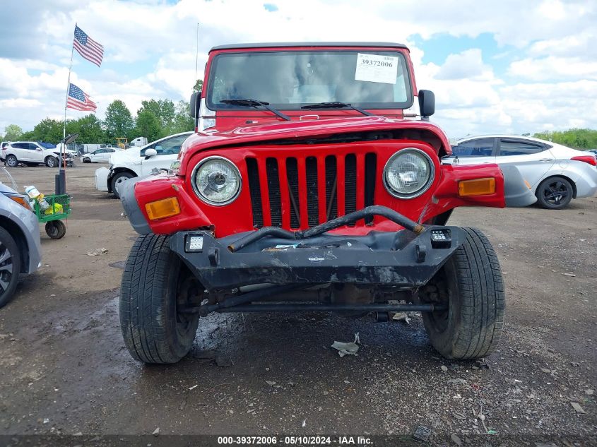 2005 Jeep Wrangler Sport VIN: 1J4FA49S55P313993 Lot: 39372006