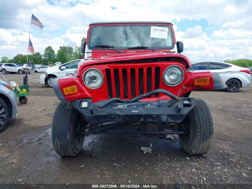 2005 Jeep Wrangler Sport VIN: 1J4FA49S55P313993 Lot: 39372006