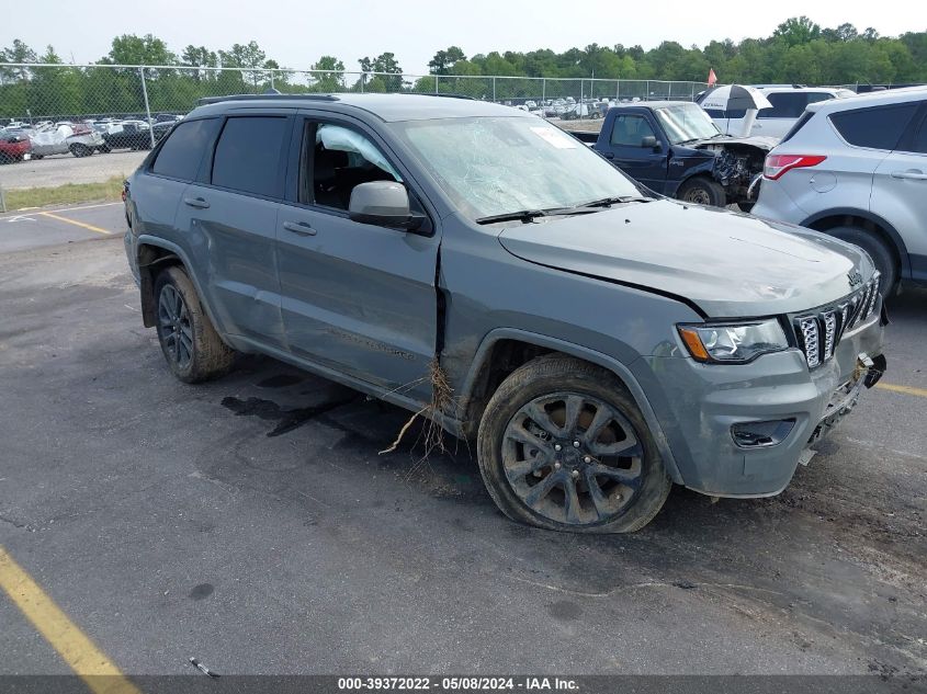 2021 Jeep Grand Cherokee Laredo X 4X2 VIN: 1C4RJEAG4MC861327 Lot: 39372022