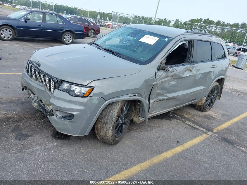 2021 Jeep Grand Cherokee Laredo X 4X2 VIN: 1C4RJEAG4MC861327 Lot: 39372022