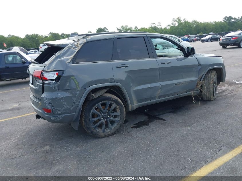 2021 Jeep Grand Cherokee Laredo X 4X2 VIN: 1C4RJEAG4MC861327 Lot: 39372022