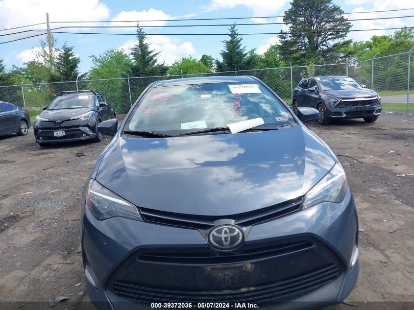 2019 Toyota Corolla Le VIN: 2T1BURHE7KC178935 Lot: 39372036