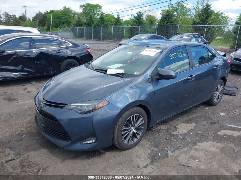 2019 Toyota Corolla Le VIN: 2T1BURHE7KC178935 Lot: 39372036