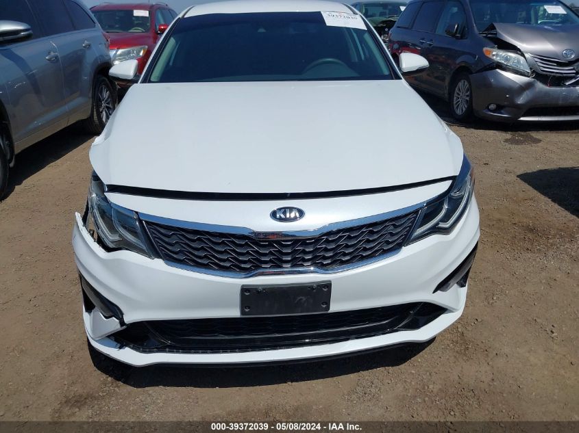 2019 Kia Optima Lx VIN: 5XXGT4L31KG303227 Lot: 39372039