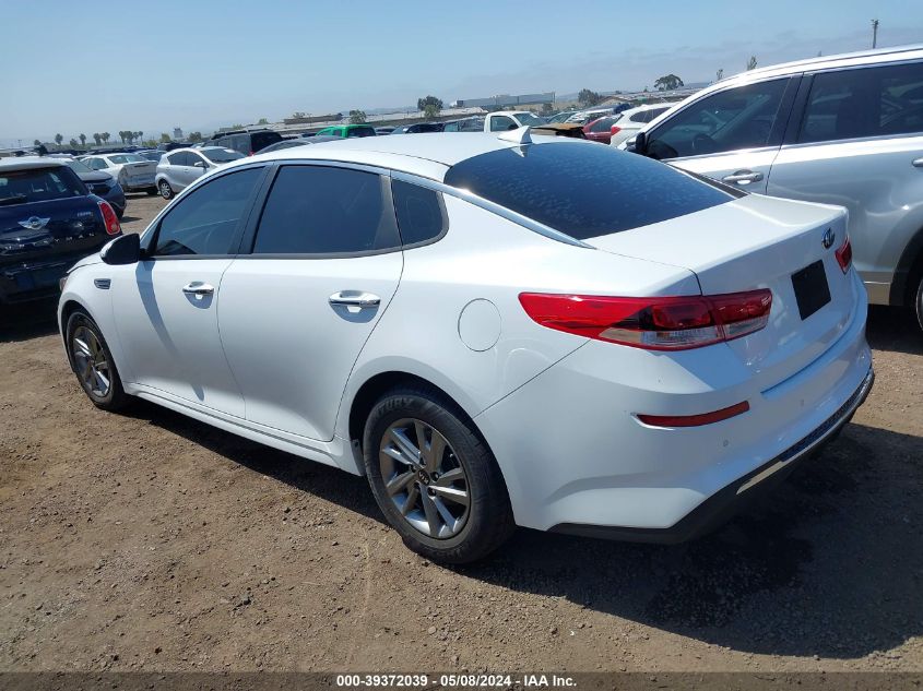 2019 Kia Optima Lx VIN: 5XXGT4L31KG303227 Lot: 39372039