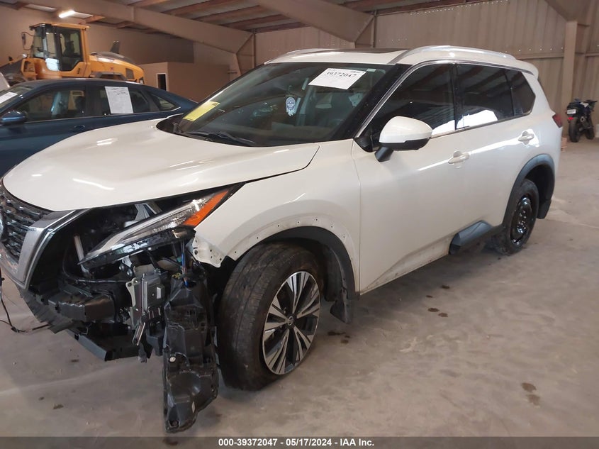 2021 NISSAN ROGUE SV FWD - 5N1AT3BA1MC796731