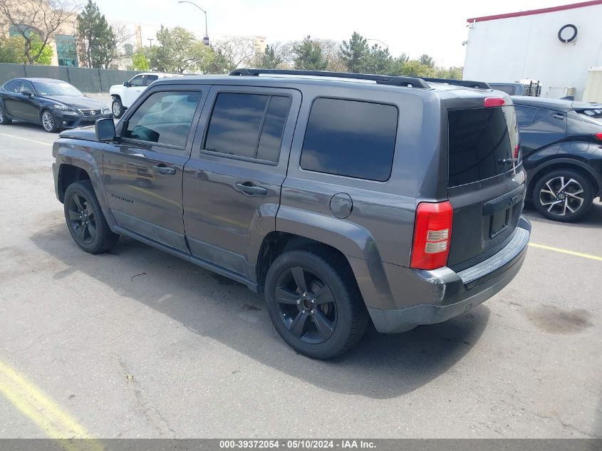 2015 Jeep Patriot Altitude Edition VIN: 1C4NJPBA2FD263738 Lot: 39372054