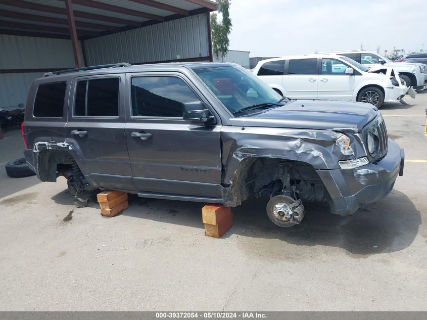 2015 Jeep Patriot Altitude Edition VIN: 1C4NJPBA2FD263738 Lot: 39372054