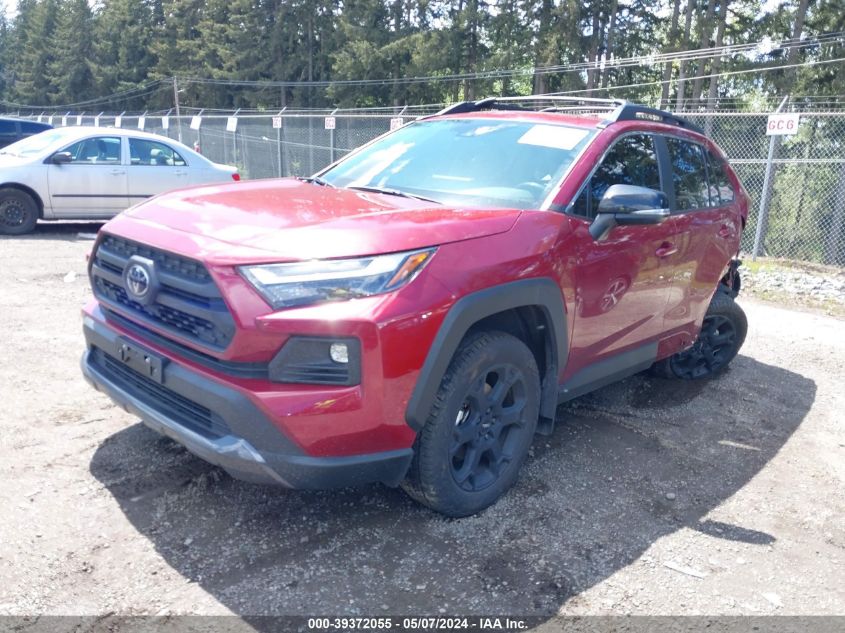 2022 Toyota Rav4 Trd Off Road VIN: 2T3S1RFV0NW304266 Lot: 39372055