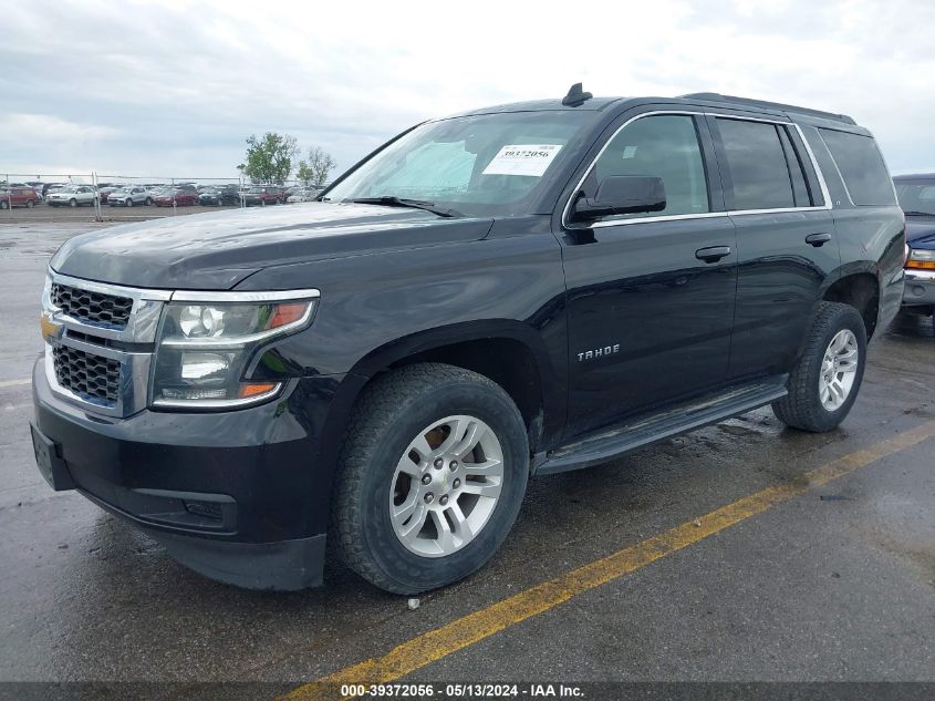 2016 Chevrolet Tahoe Lt VIN: 1GNSKBKC6GR272507 Lot: 39372056