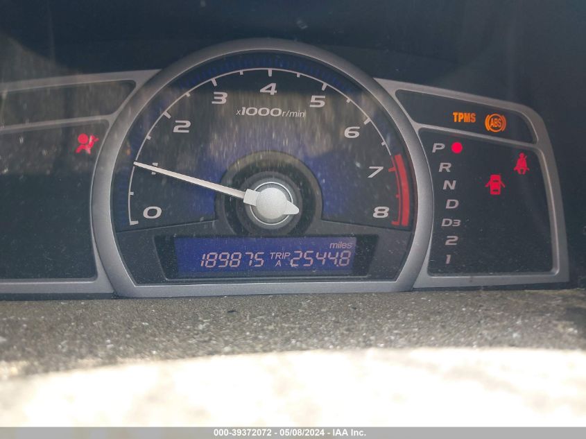 2010 Honda Civic Lx VIN: 2HGFG1B62AH527257 Lot: 39372072