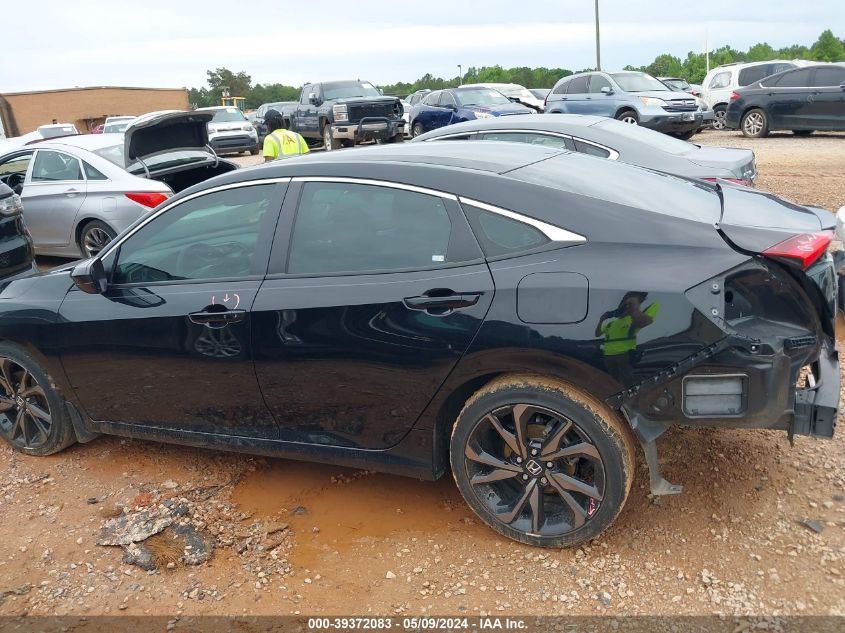 2019 Honda Civic Sport VIN: 19XFC2F81KE033125 Lot: 39372083