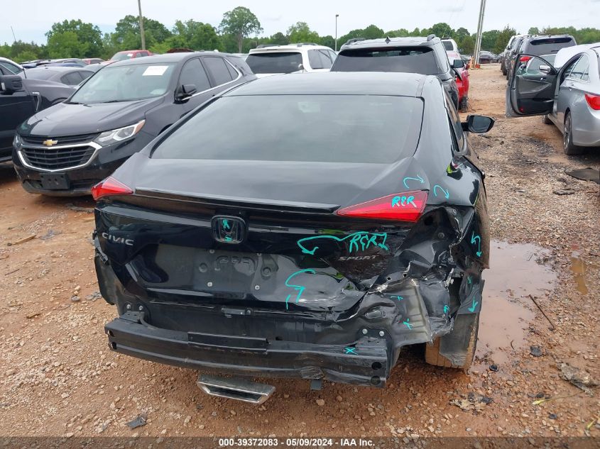 2019 Honda Civic Sport VIN: 19XFC2F81KE033125 Lot: 39372083