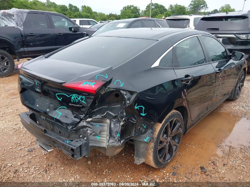 2019 Honda Civic Sport VIN: 19XFC2F81KE033125 Lot: 39372083