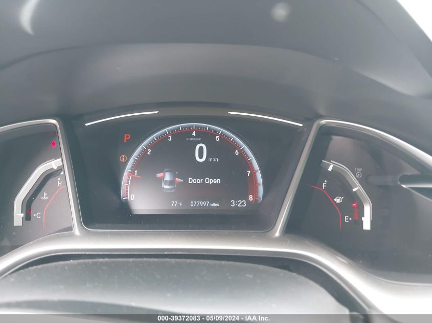 2019 Honda Civic Sport VIN: 19XFC2F81KE033125 Lot: 39372083