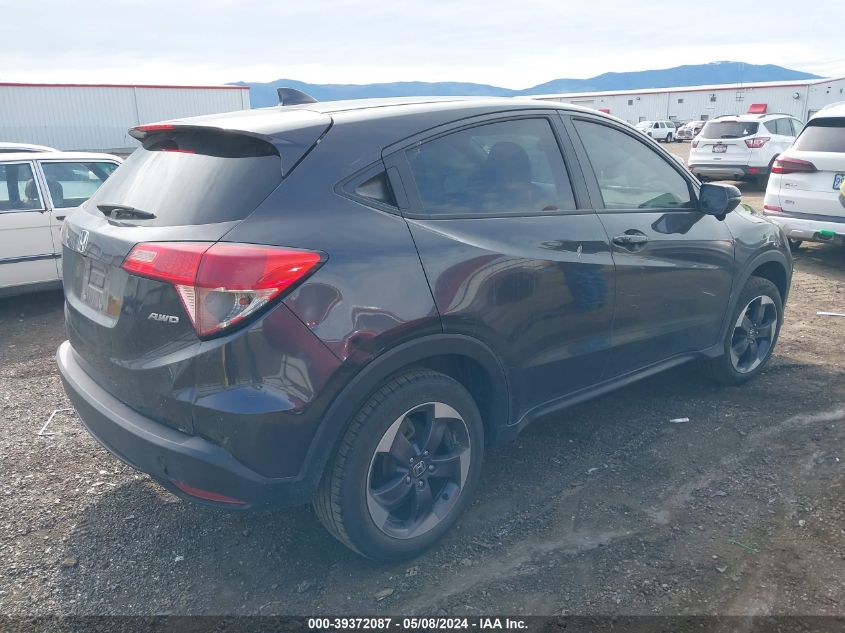 2018 Honda Hr-V Ex VIN: 3CZRU6H57JG714732 Lot: 39372087