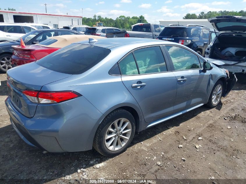 2021 Toyota Corolla Le VIN: JTDHPMAEXMJ131551 Lot: 39372088