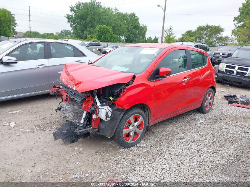 2021 Chevrolet Spark Fwd 2Lt Automatic VIN: KL8CF6SA6MC742159 Lot: 39372091