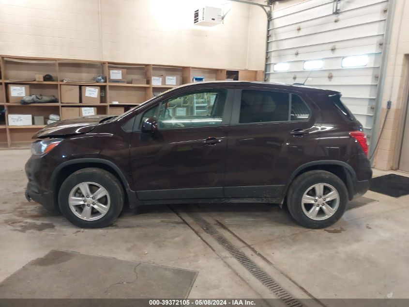 2020 Chevrolet Trax Awd Ls VIN: KL7CJNSB4LB343602 Lot: 39372105