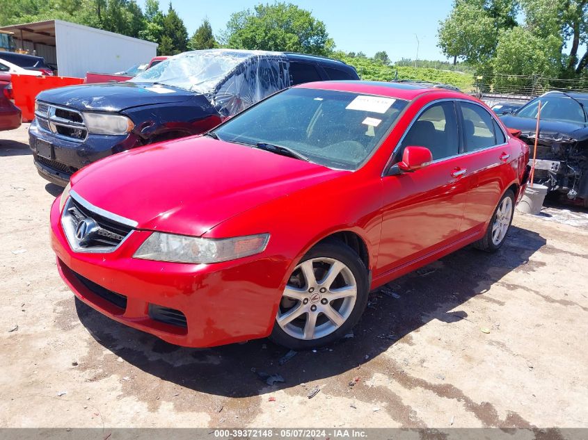 2005 Acura Tsx VIN: JH4CL96855C032680 Lot: 39372148