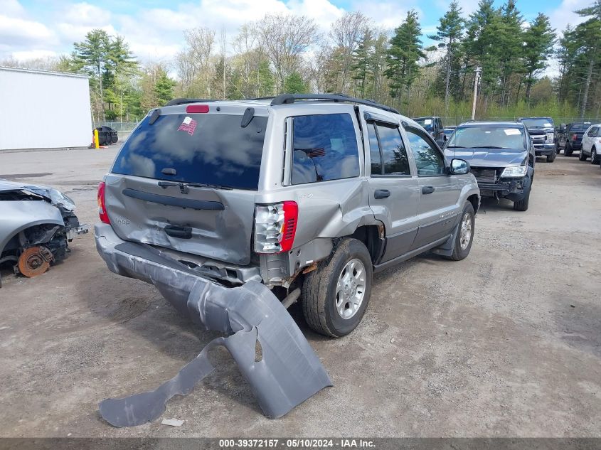 2001 Jeep Grand Cherokee Laredo VIN: 1J4GW48S71C564152 Lot: 39372157