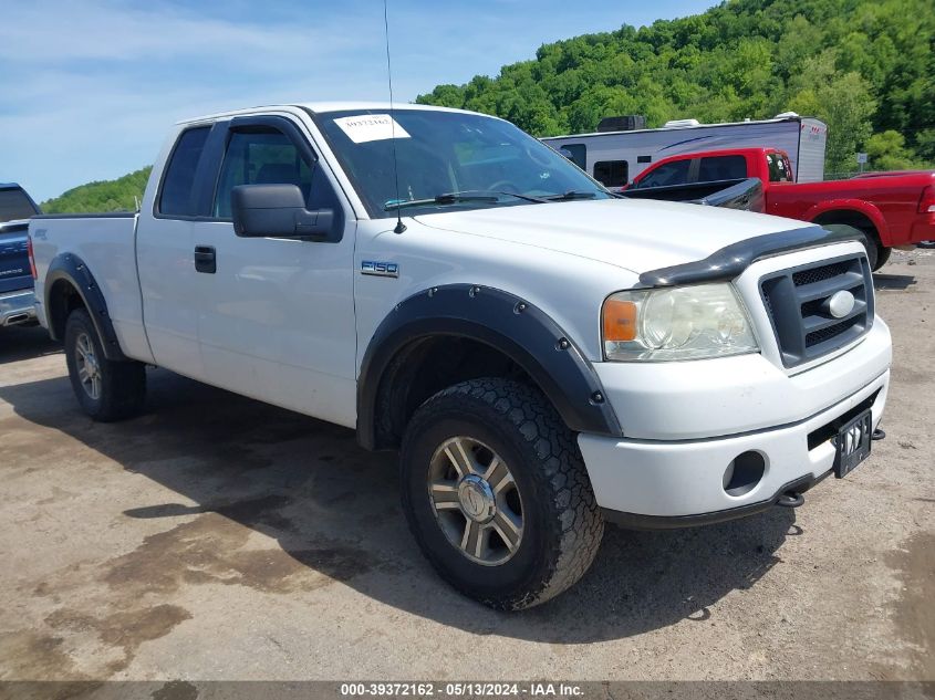 2008 Ford F-150 Stx VIN: 1FTRX14WX8FC31827 Lot: 39372162