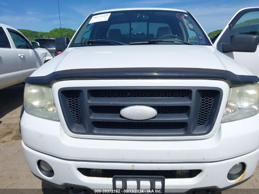 2008 Ford F-150 Stx VIN: 1FTRX14WX8FC31827 Lot: 39372162