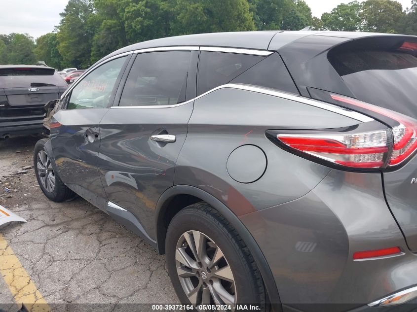 2016 Nissan Murano S VIN: 5N1AZ2MH6GN103082 Lot: 39372164